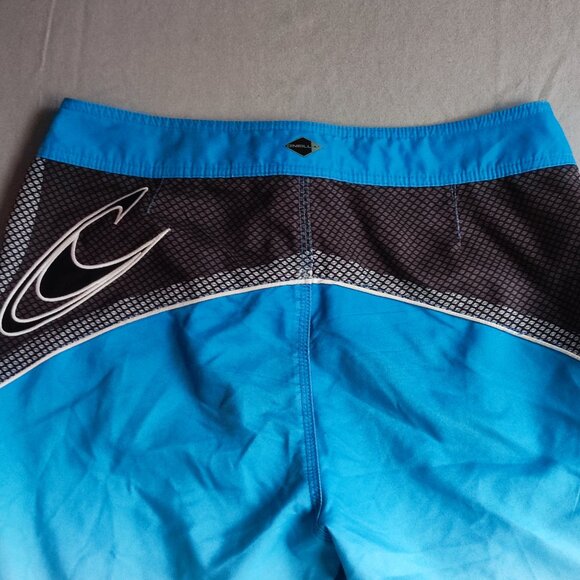 O'Neill board shorts men's size 32 blue with grey design - Picture 4 of 12